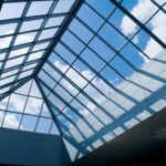 Modern,Design,Office,Building,With,Glass,Panel,Roof